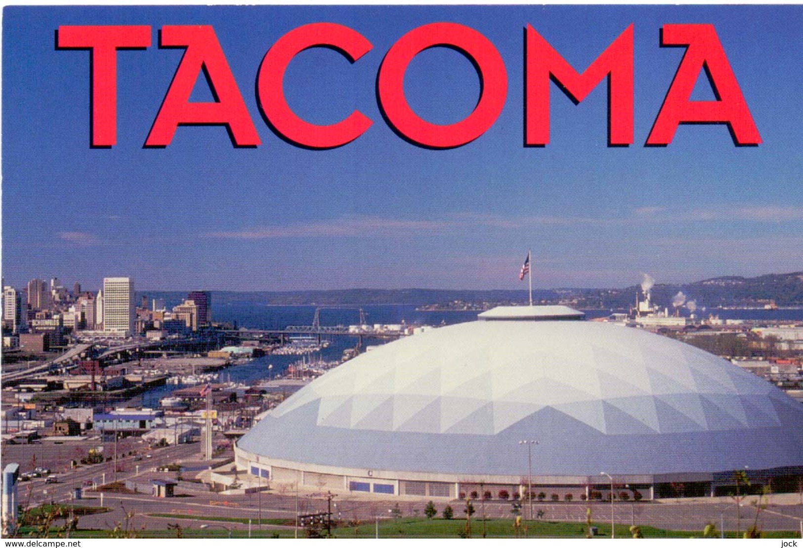 Postcard Stadium Tacoma USA Stadion Stadio - Estadio - Stade - Sports - Sport - Dome - Estadios