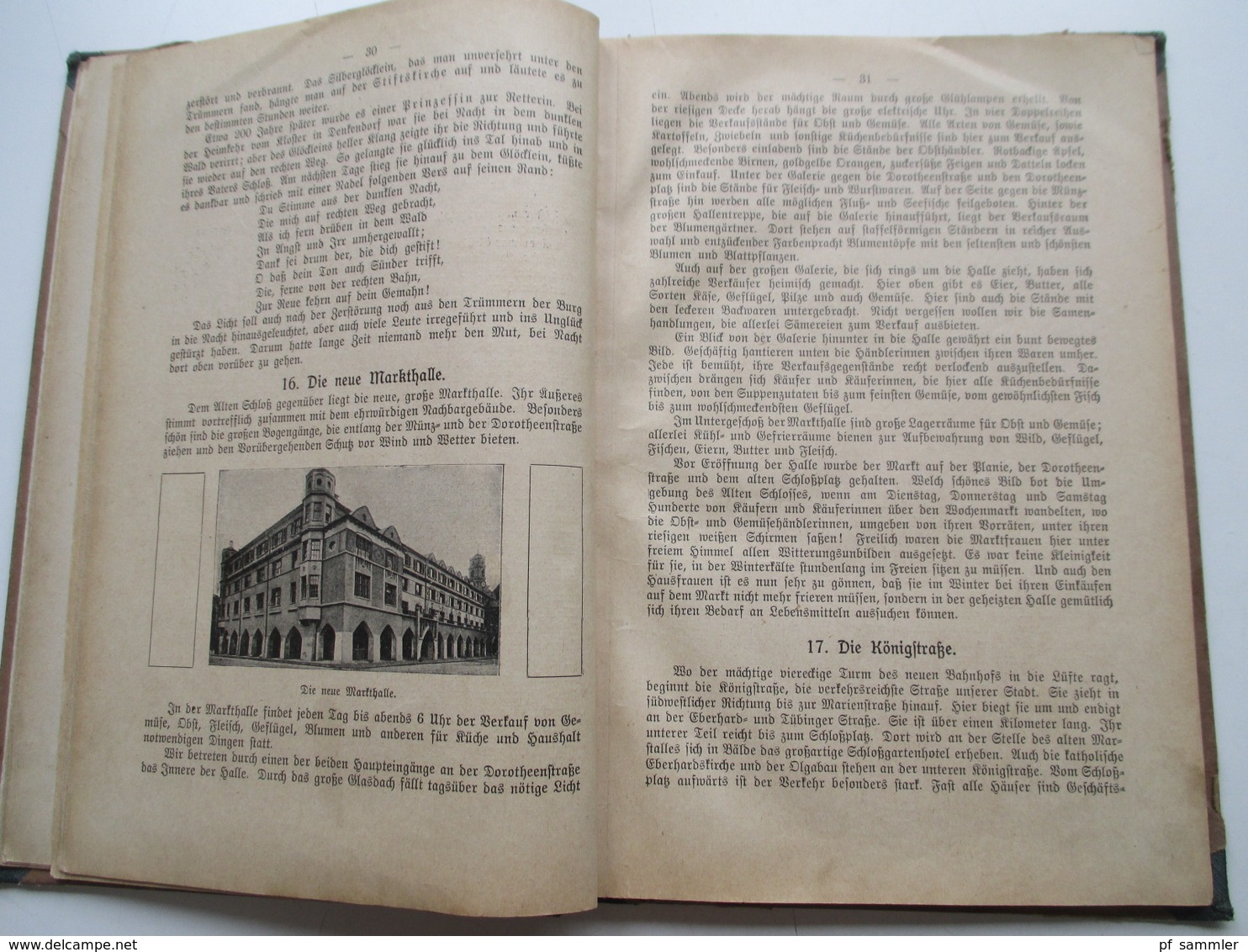 Sachbuch um 1920 Unser Schönes Stuttgart Eine Heimatkunde in Wort und Bild für die Jugend von Hörle & Schwegelbaur