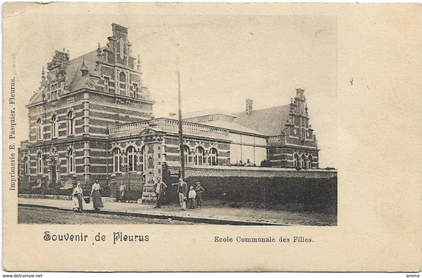 Fleurus   *  Ecole Communale Des Filles - Fleurus