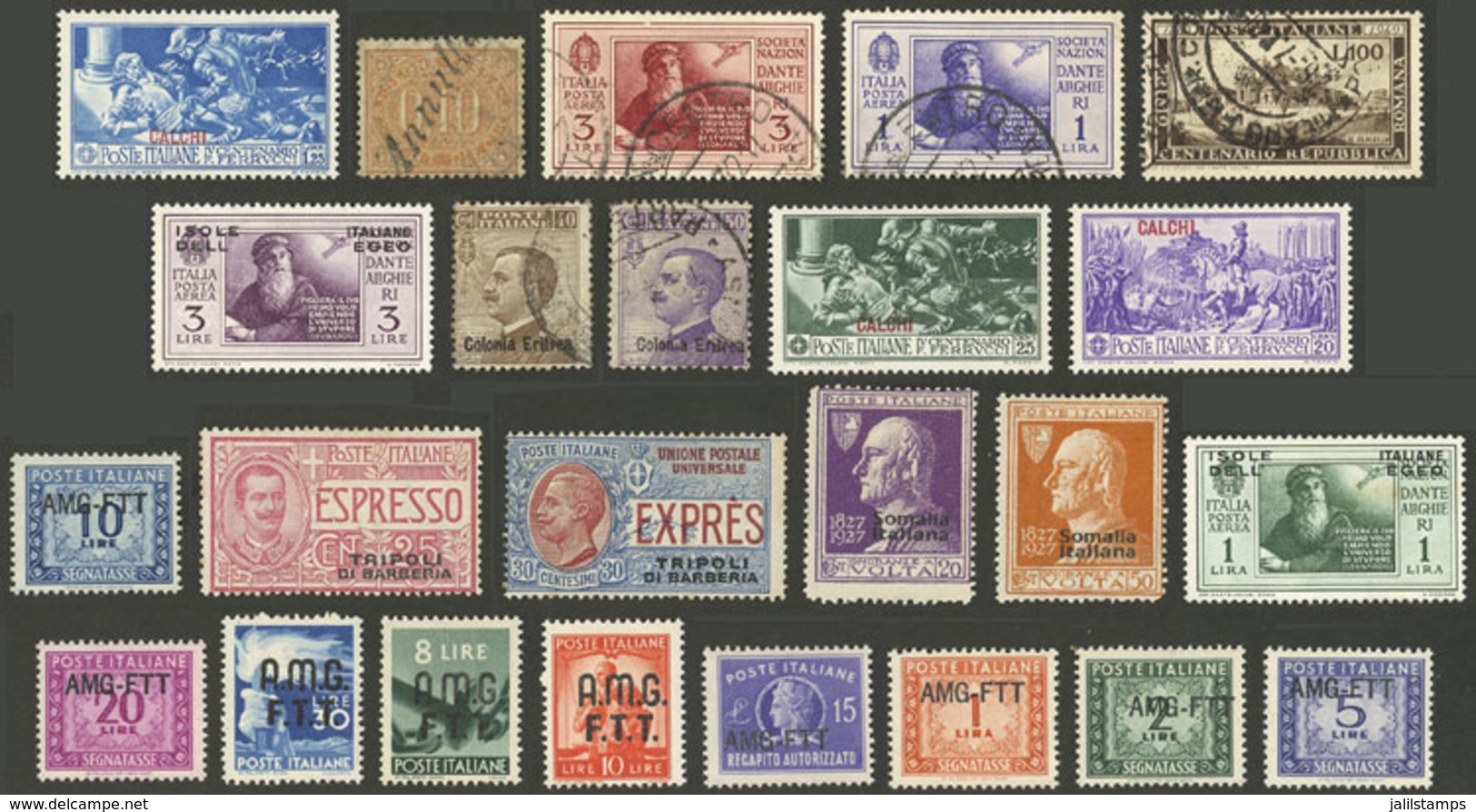 ITALY + COLONIES: Interesting Lot Of Stamps Of Varied Periods, The General Quality Is Fine To VF (a Few May Have Minor F - Ohne Zuordnung