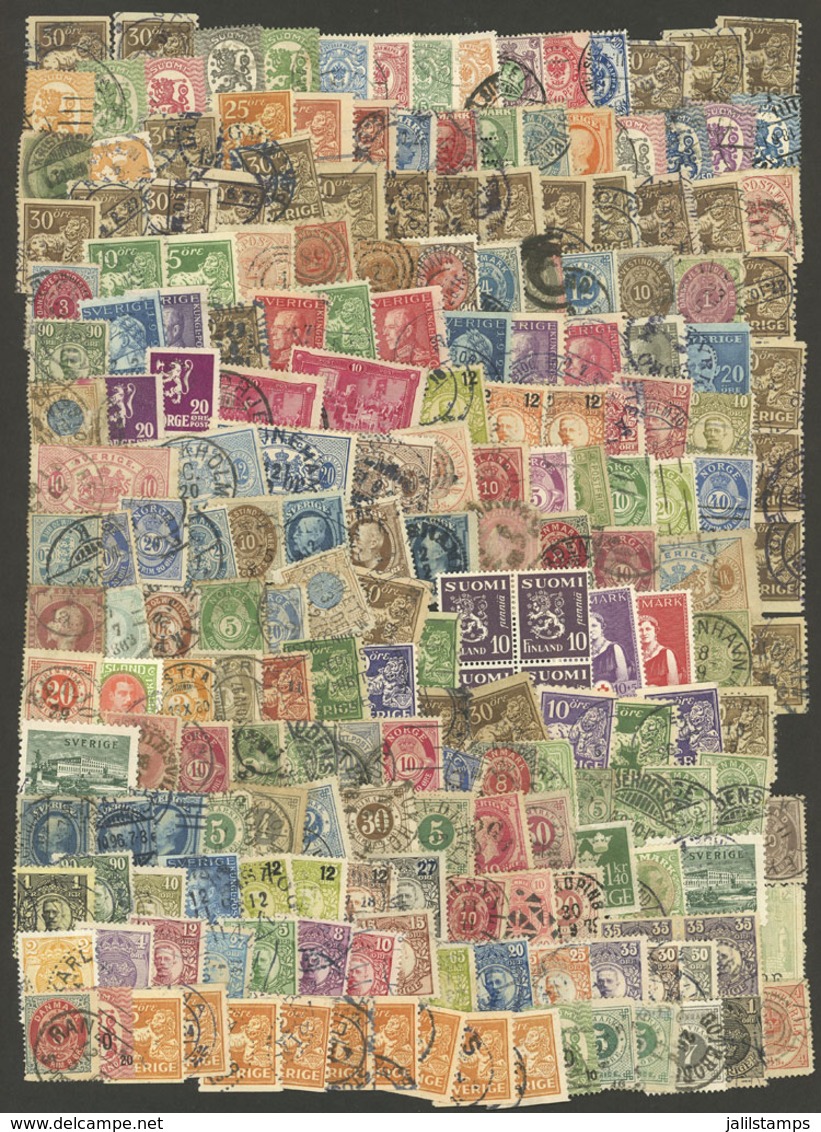 SCANDINAVIA: Interesting Lot Of Stamps Of Varied Periods And Countries, The General Quality Is Fine To VF (a Few May Hav - Sonstige - Europa