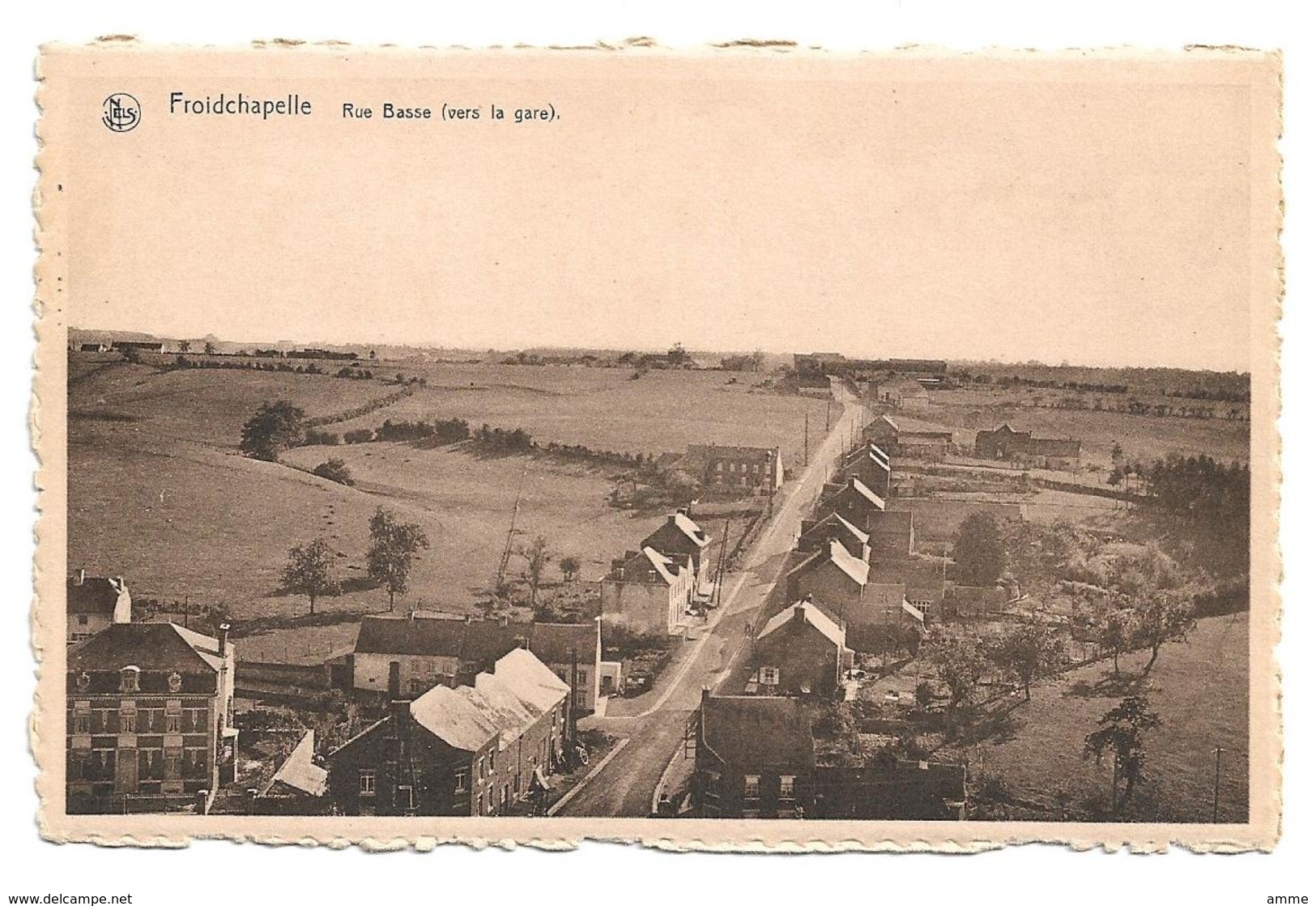 Froidchapelle   *  Rue Basse (vers La Gare) - Froidchapelle