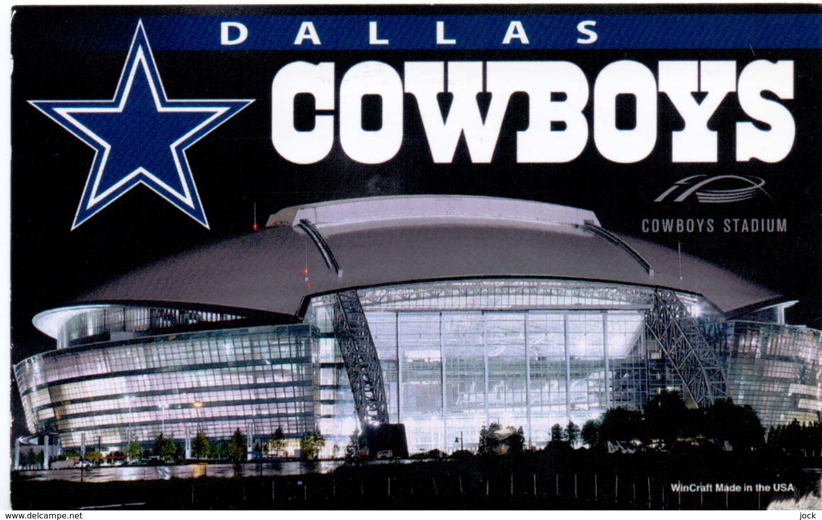 Postcard Stadium Arlington Texas USA Stadion Stadio - Estadio - Stade - Sports - Dome - Cowboys St. - Stadi