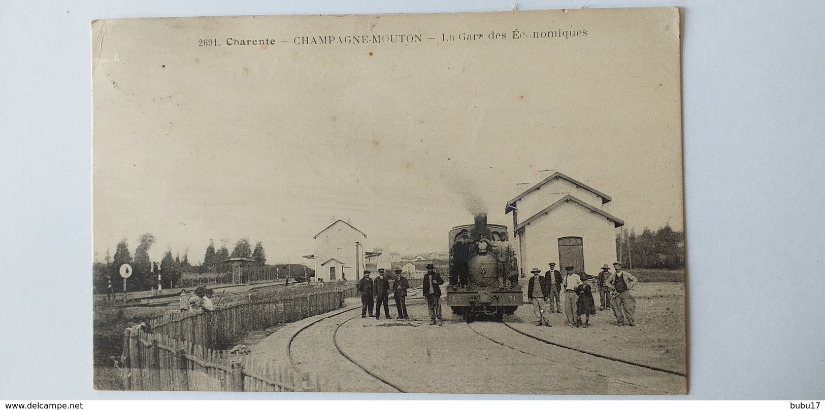 Champagne-Mouton-la Gare Des Economiques-très Bon état - Sonstige & Ohne Zuordnung