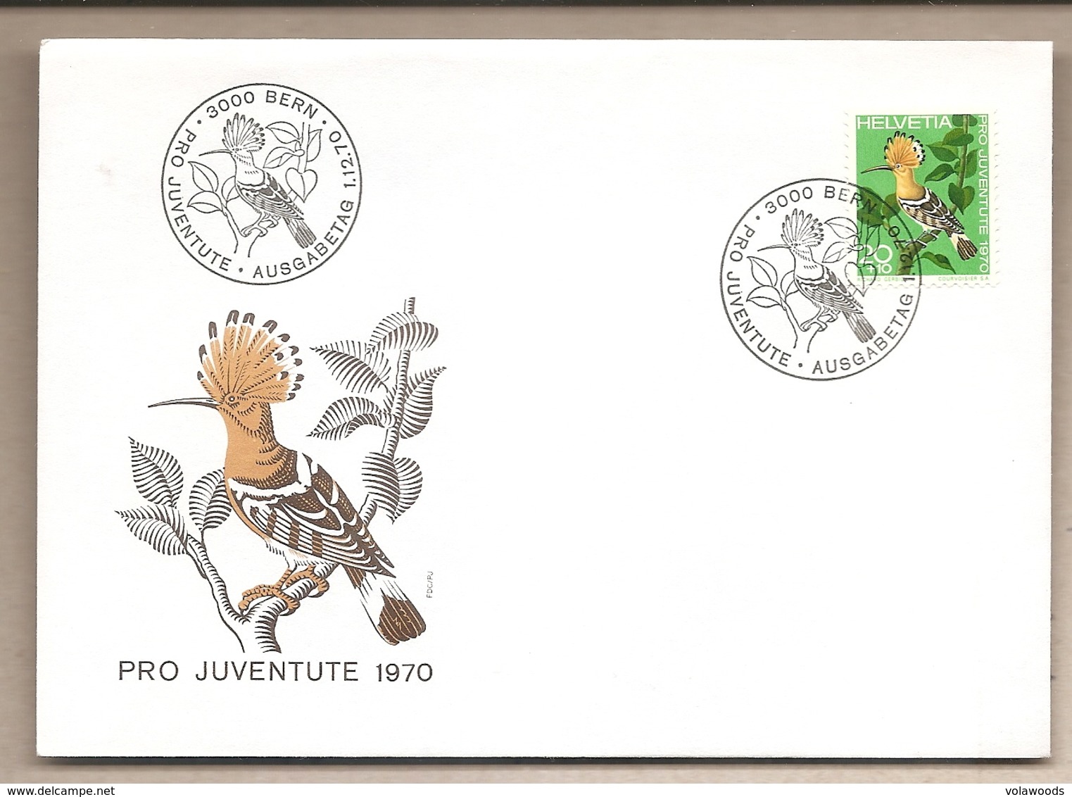 Svizzera - Busta FDC Con Annullo Speciale: Pro Patria - 1970 - Storia Postale