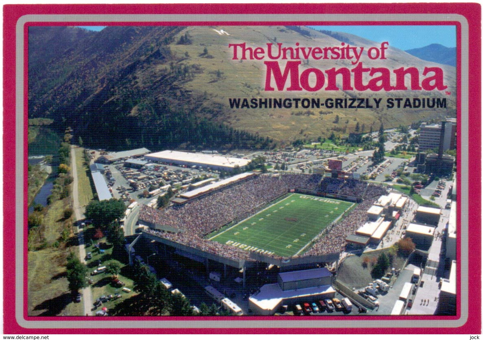 Postcard Stadium Montana University Stadion Stadio - Estadio - Stade - Sports - Football - Stadi