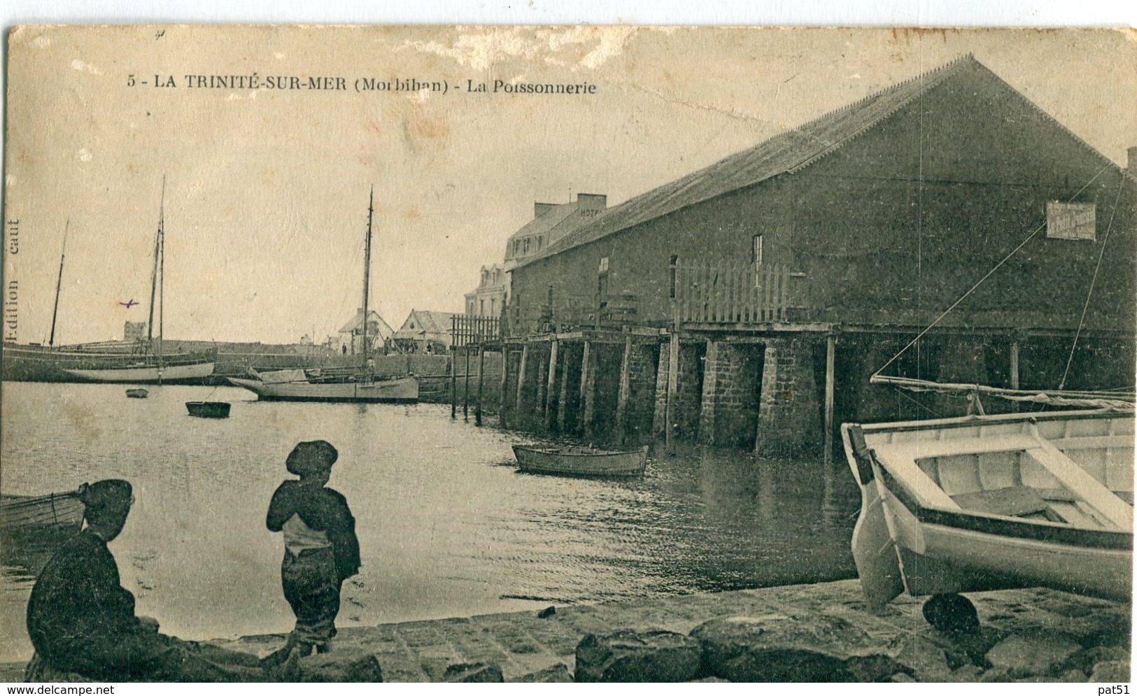 56 - La Trinité Sur Mer : La Poissonnerie - La Trinite Sur Mer