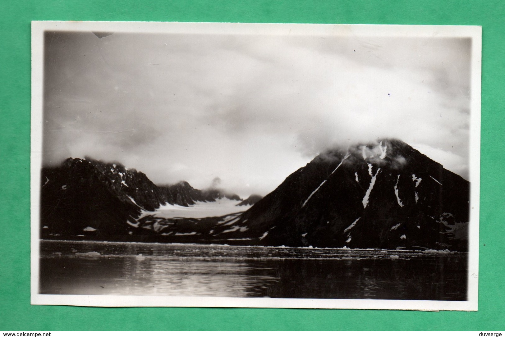 Norge Norvege Norway 1938 Photography Photo Glacier Buehow Svalbard Spizberg Magdalena Bay(format 8,7cm X 13,8cm) - Lugares