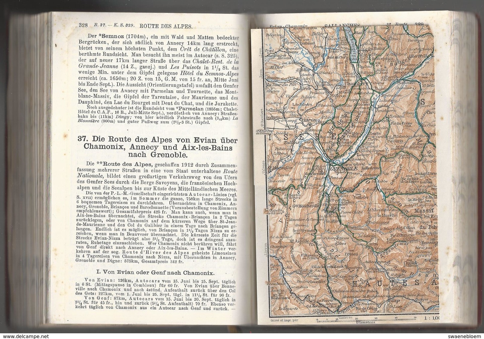 FR.- BAEDEKERS RIVIERA UND SÜDOST-FRANKREICH. LEIPZIG KARL BAEDEKER 1930 - Frankreich