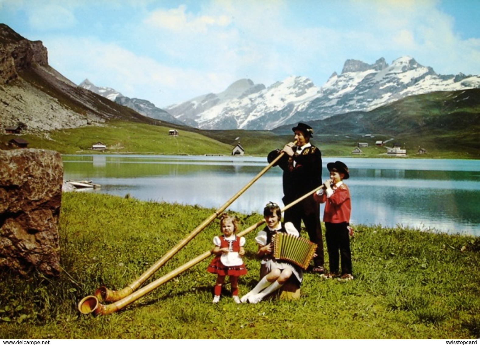 MELCHSEE-FRUTT Alphornbläser Seppli Durrer Kerns - Kerns