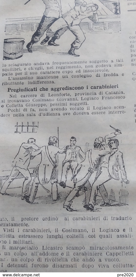 TRIBUNA ILLUSTRATA 1903 LEONFORTE PIEVE DI CAMAIORE LUIGI MERCATELLI ALFONSINE PIANURE PONTINE - Altri & Non Classificati