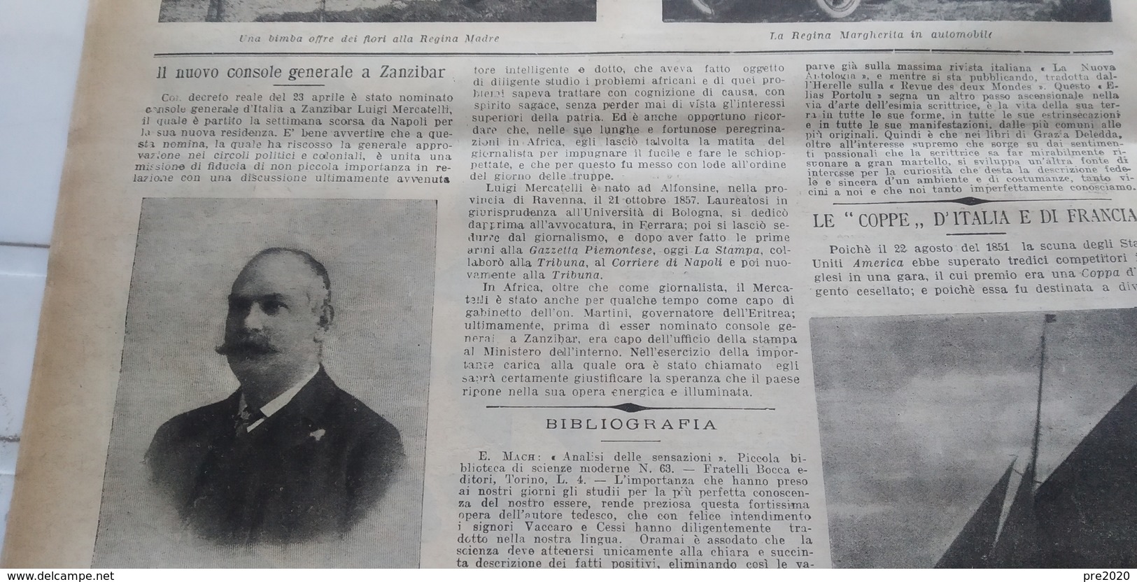 TRIBUNA ILLUSTRATA 1903 LEONFORTE PIEVE DI CAMAIORE LUIGI MERCATELLI ALFONSINE PIANURE PONTINE - Altri & Non Classificati