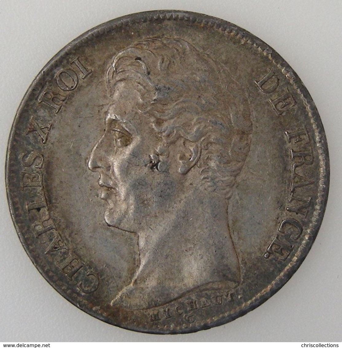 France, Charles X, 1 Franc 1826 A - 1 Franc