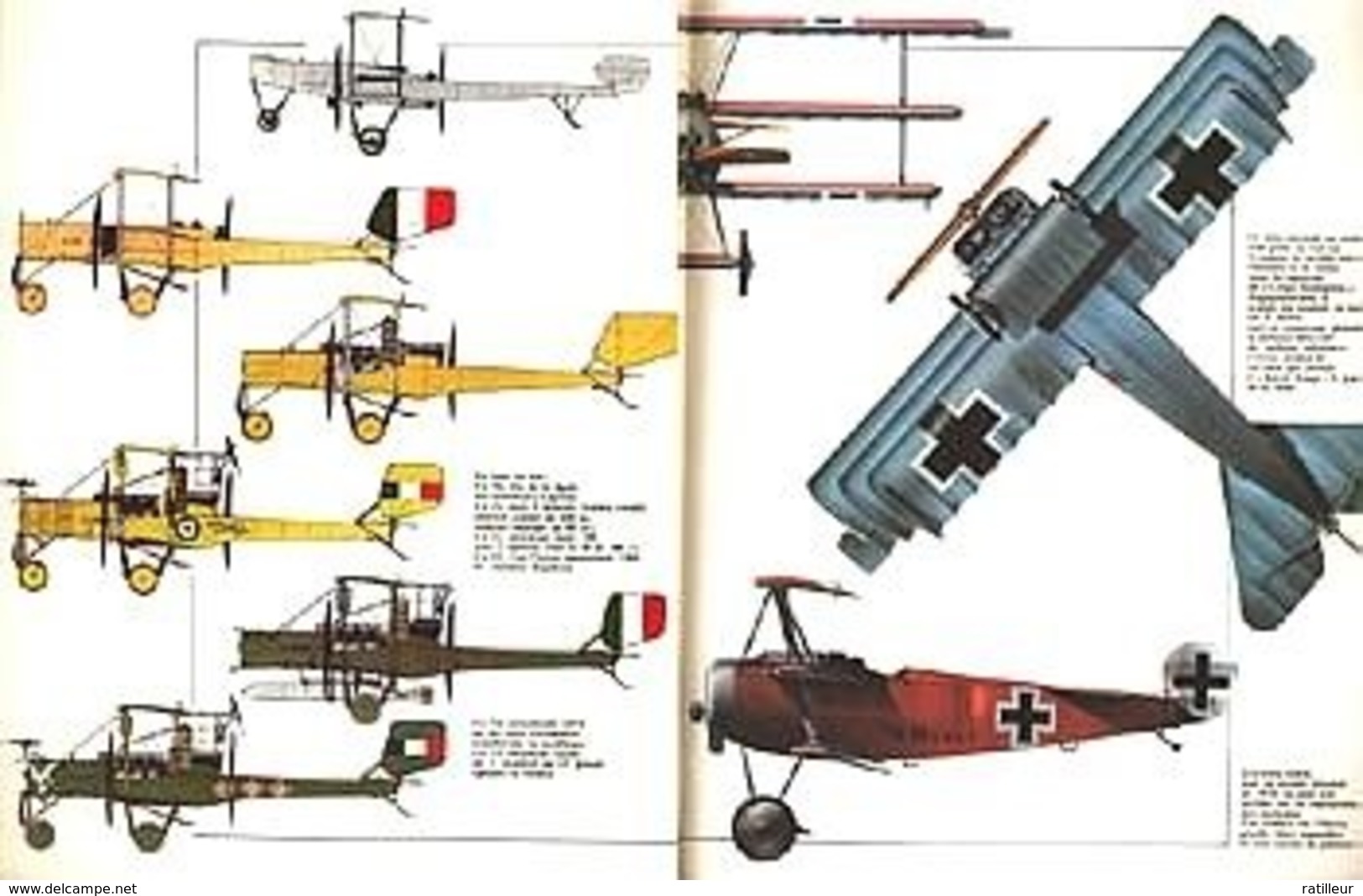 Avions De La 1°guerre Mondiale ( 1979 ) - 1914-18