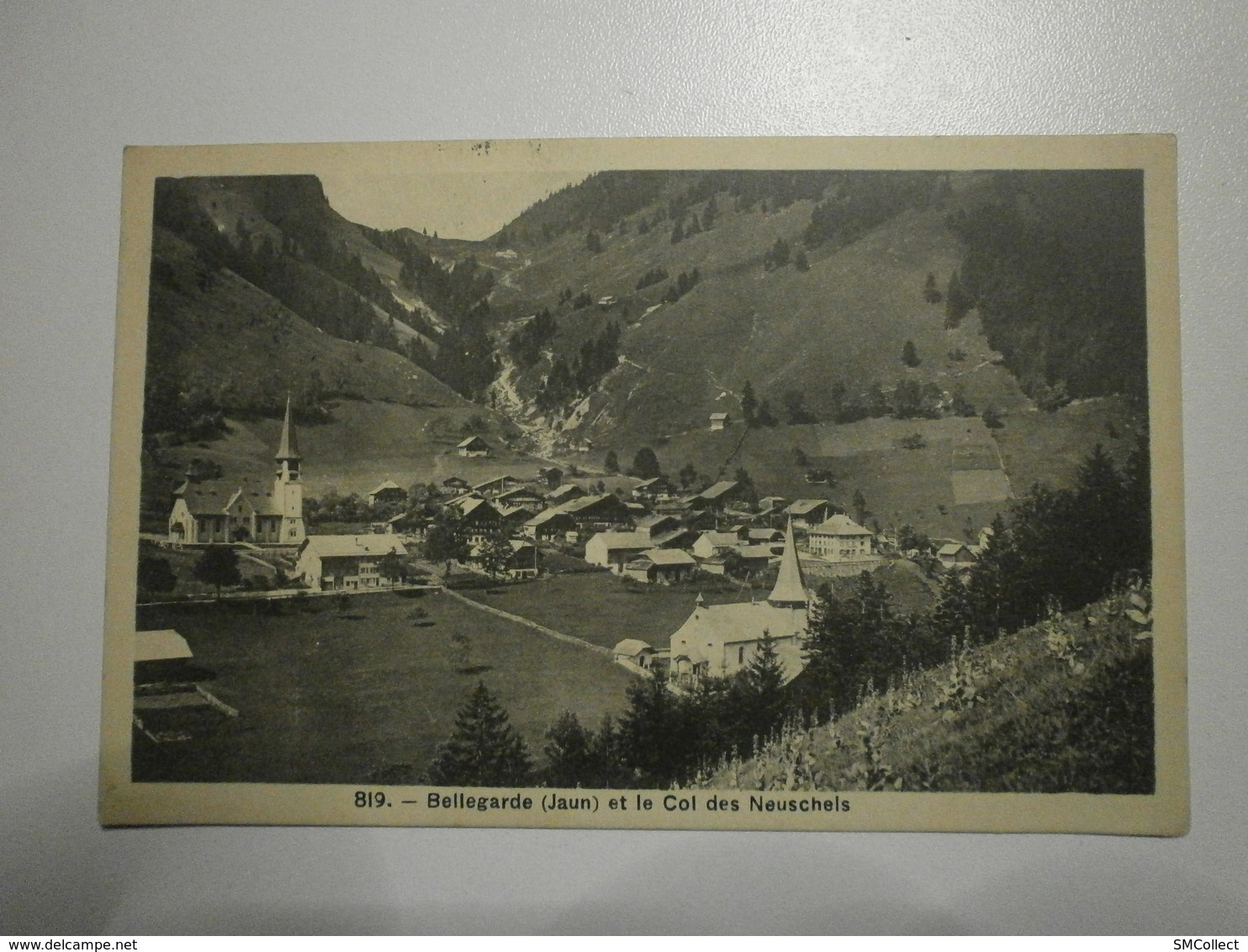 Suisse. Bellegarde (Jaun) Et Le Col Des Neuschels (8355) - Bellegarde