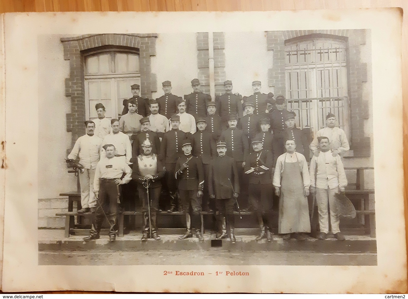 ALBUM " HISTORIQUE DU 9e REGIMENT CUIRASSIERS " NOYON PELOTON ESCADRON ESCRIME MARECHAL-FERRANT GUERRE CUIRASSIER OISE