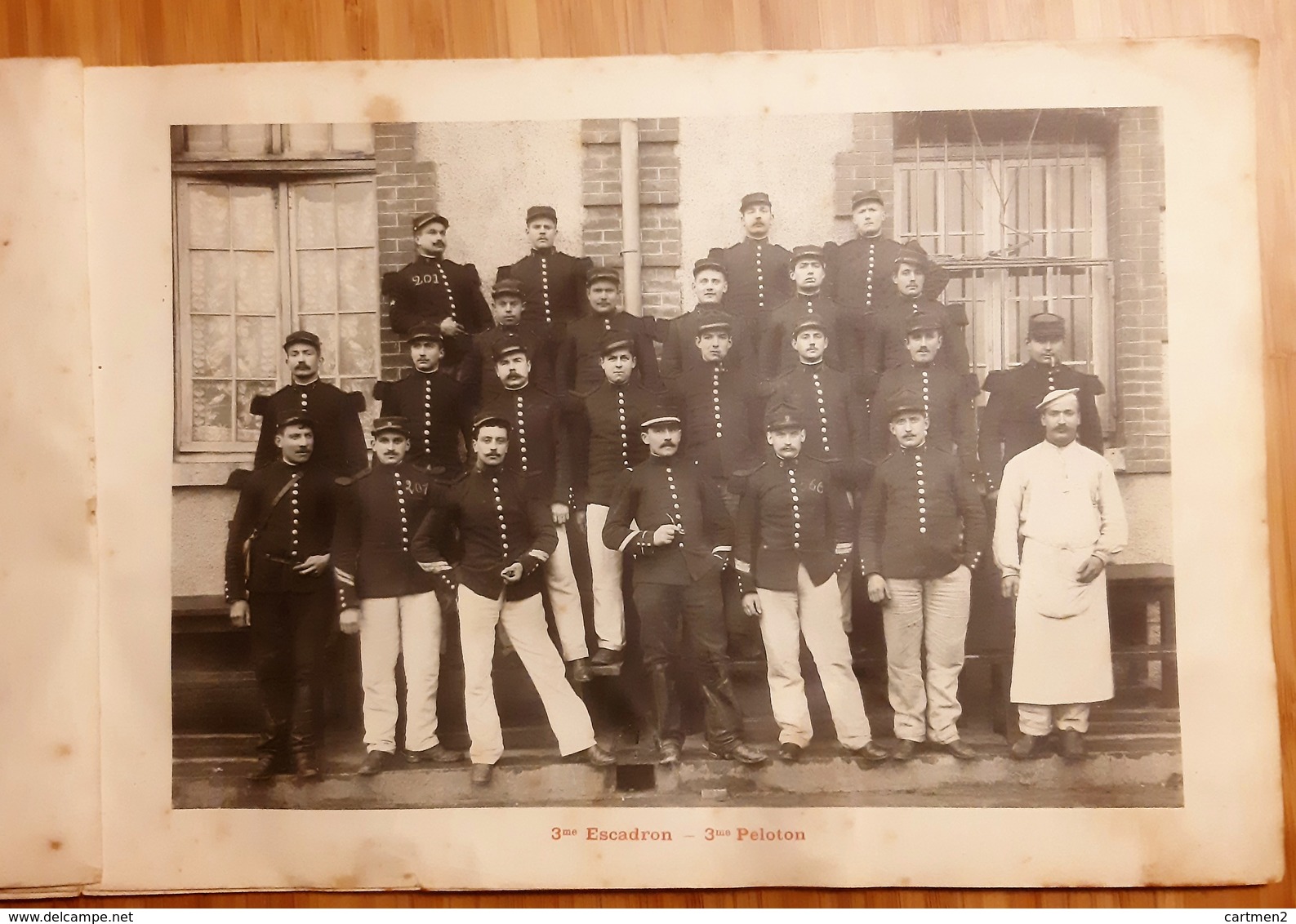 ALBUM " HISTORIQUE DU 9e REGIMENT CUIRASSIERS " NOYON PELOTON ESCADRON ESCRIME MARECHAL-FERRANT GUERRE CUIRASSIER OISE