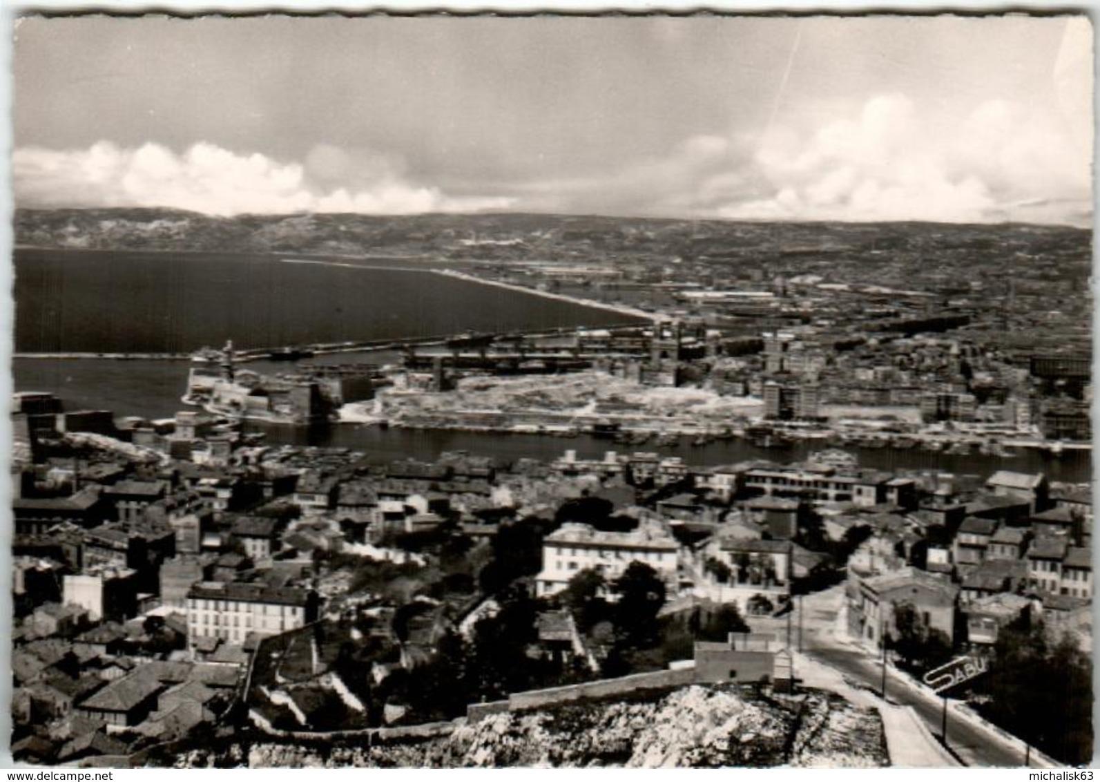 61lk 430 MARSEILLE - VUE GENERALE  SUR LES PORTS (DIMENSIONS 10 X 15 CM) - Non Classés