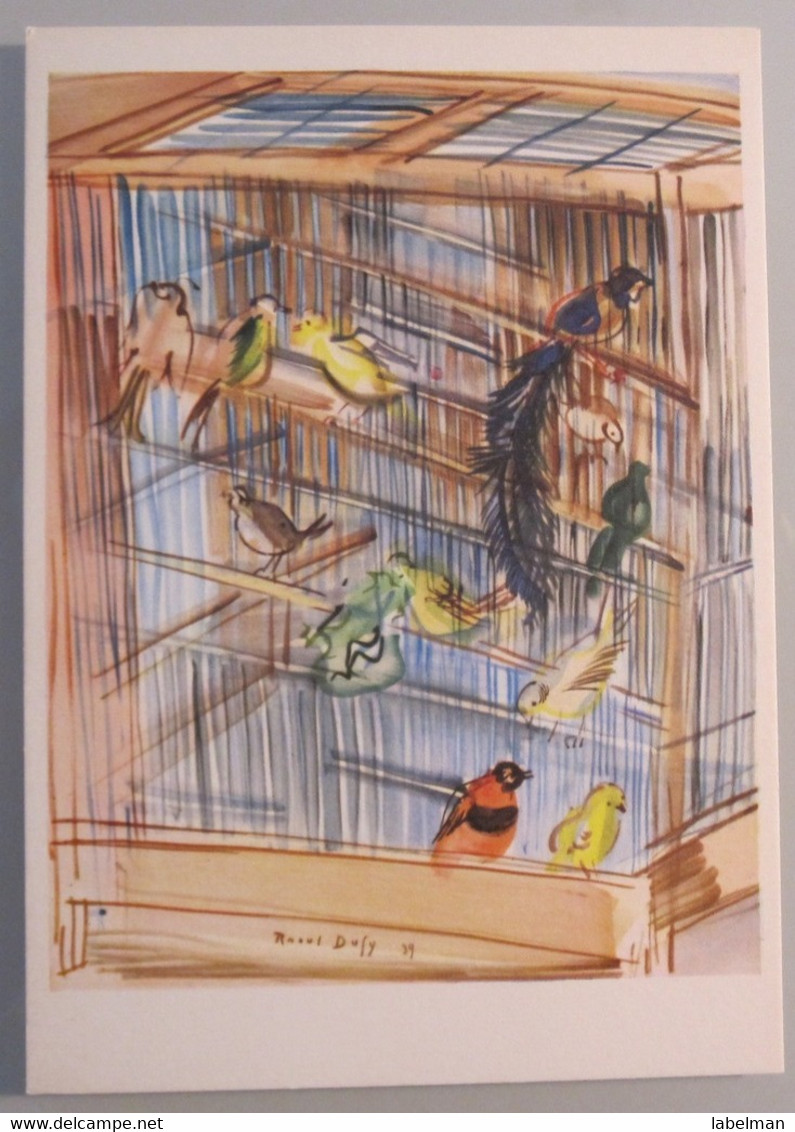 DUFY LA THE CAGE PARIS FRANCE FERNAND HAZAN LORENA PC POSTCARD PICTURE ADVERTISING DESIGN ORIGINAL PHOTO POST CARD PC - Pubs, Hotels, Restaurants