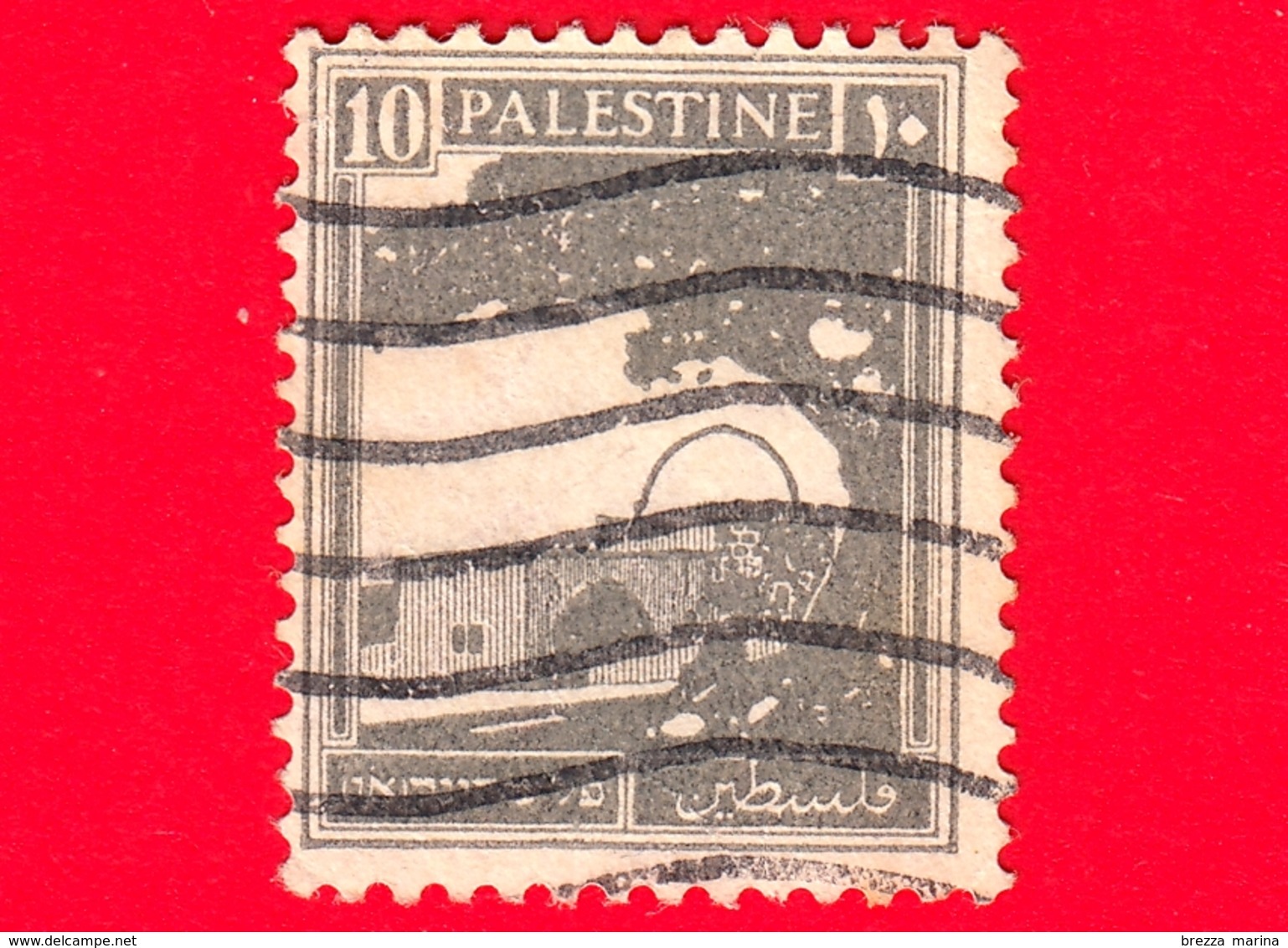 PALESTINA - Usato - 1927 - Tomba Di Rachele - 10 - Palestina