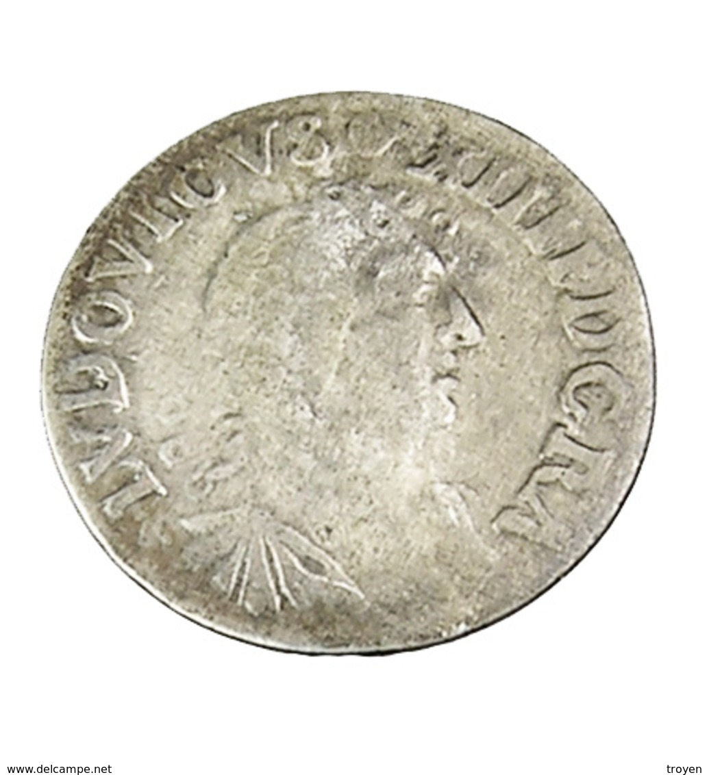 4 Sols - Dit Des Traitants -  -  Louis XIIII - France - 1676 D  - TB -  Argent - - 1643-1715 Louis XIV Le Grand