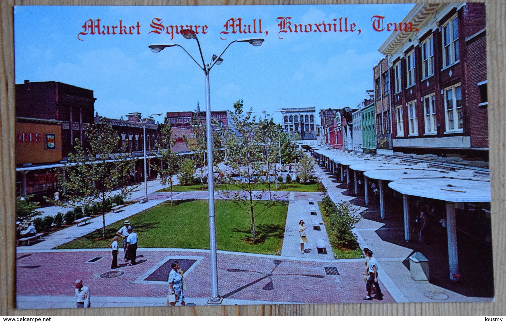 Knoxville Tennessee - The Market Square Mall - Animée / Lived Up - (n°17179) - Knoxville