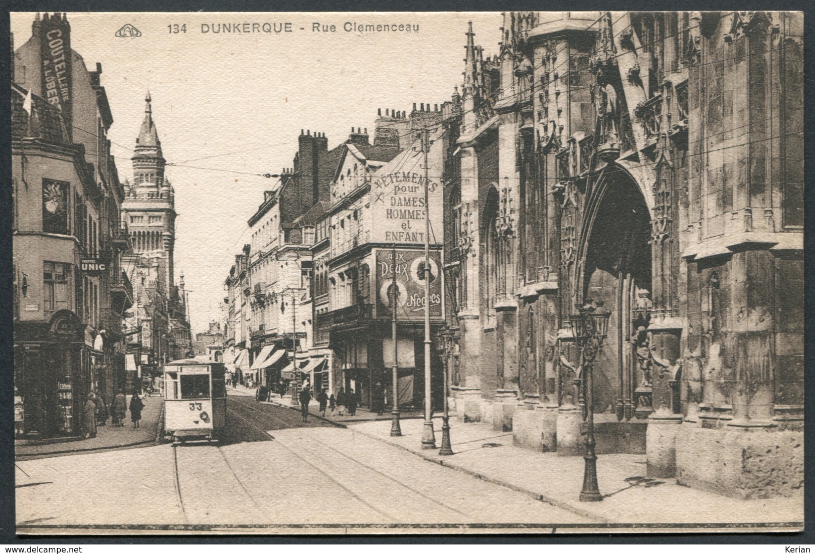 Dunkerque - Rue Clémenceau - CAP N° 134 - Voir 2 Scans - Dunkerque