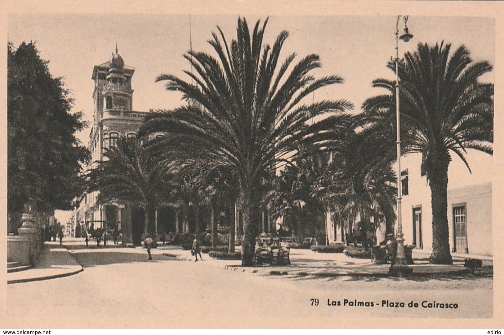 ***  ISLAS CANARIAS ***  LAS PALMAS Plaza De Cairosco - TTB Unused - La Palma