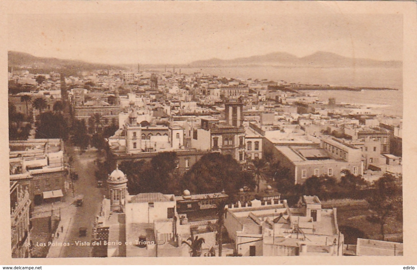 ***  ISLAS CANARIAS *** LAS PALMAS  Vista Del Banito De Triana - TTB Unused - La Palma