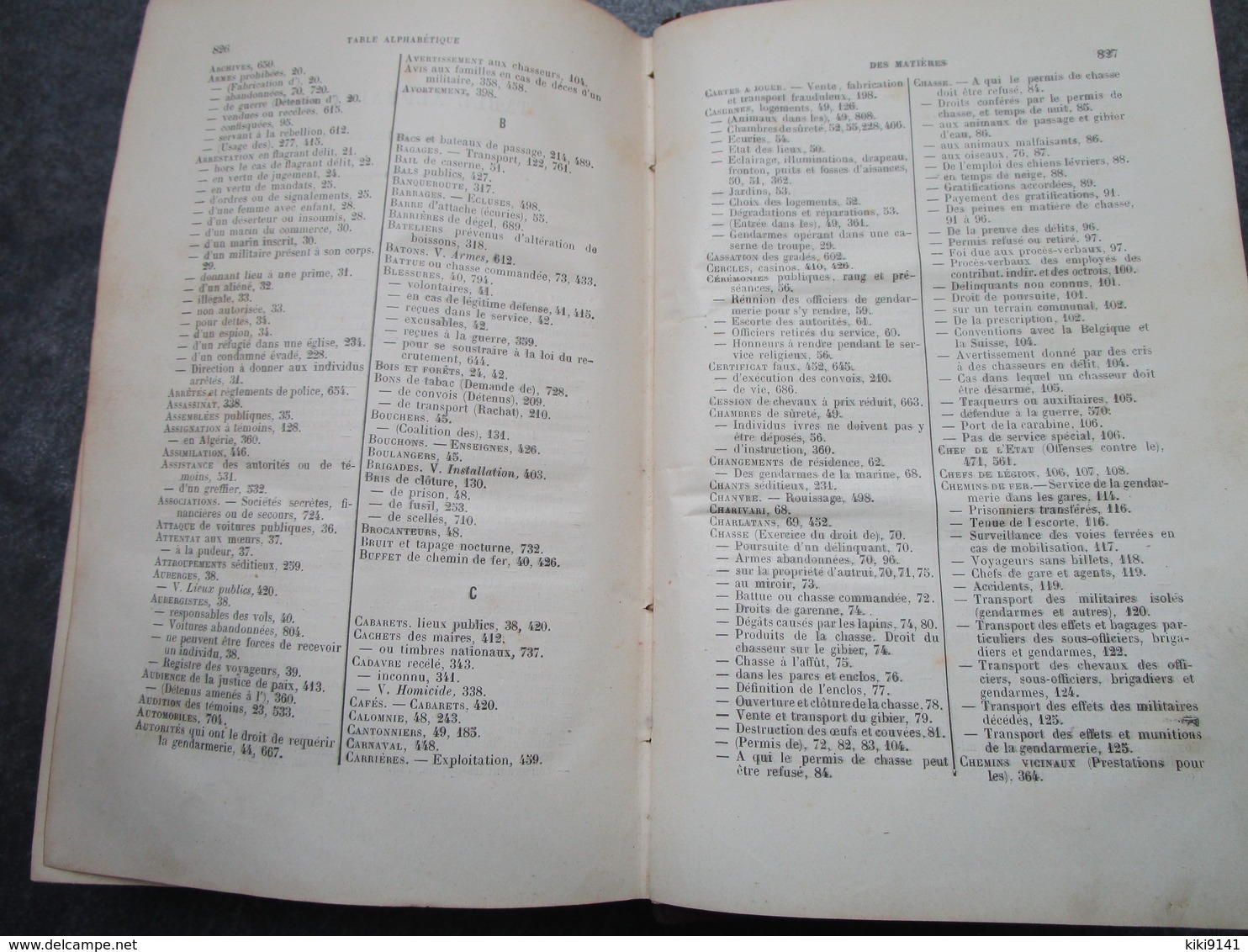 DICTIONNAIRE DE LA GENDARMERIE Par M. Cochet De Savigny - 34è Edition (878 Pages) - Police & Gendarmerie