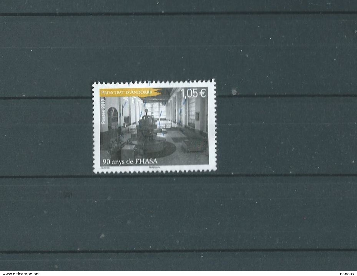 Timbre Oblitére D'Andorre 2019 - Used Stamps