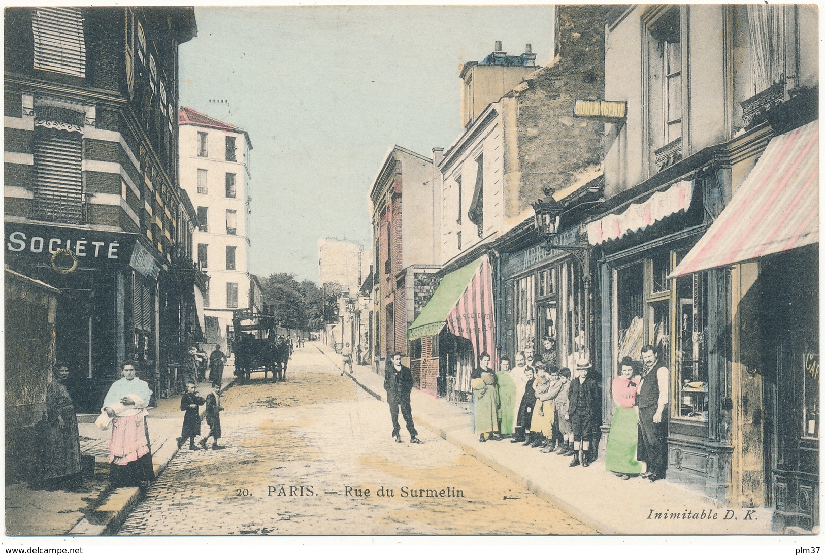 PARIS XX° - Rue Du Surmelin - Arrondissement: 20