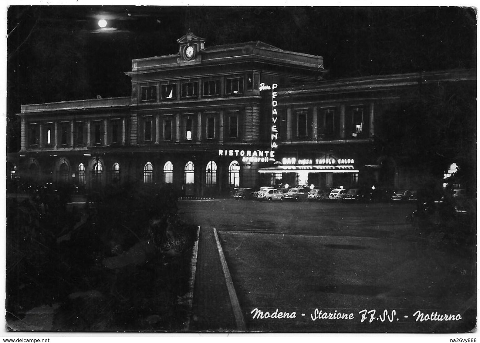 Modena - Stazione Ferroviaria - Insegna Luminosa Birra Pedavena. - Modena