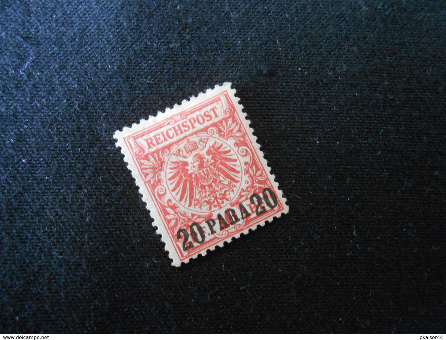 D.R. 7b*MLH - (geprüft Jäschke) - Deutsche Auslandpostämter (Türkei) 1889 - Mi 100,00 € - Deutsche Post In Der Türkei