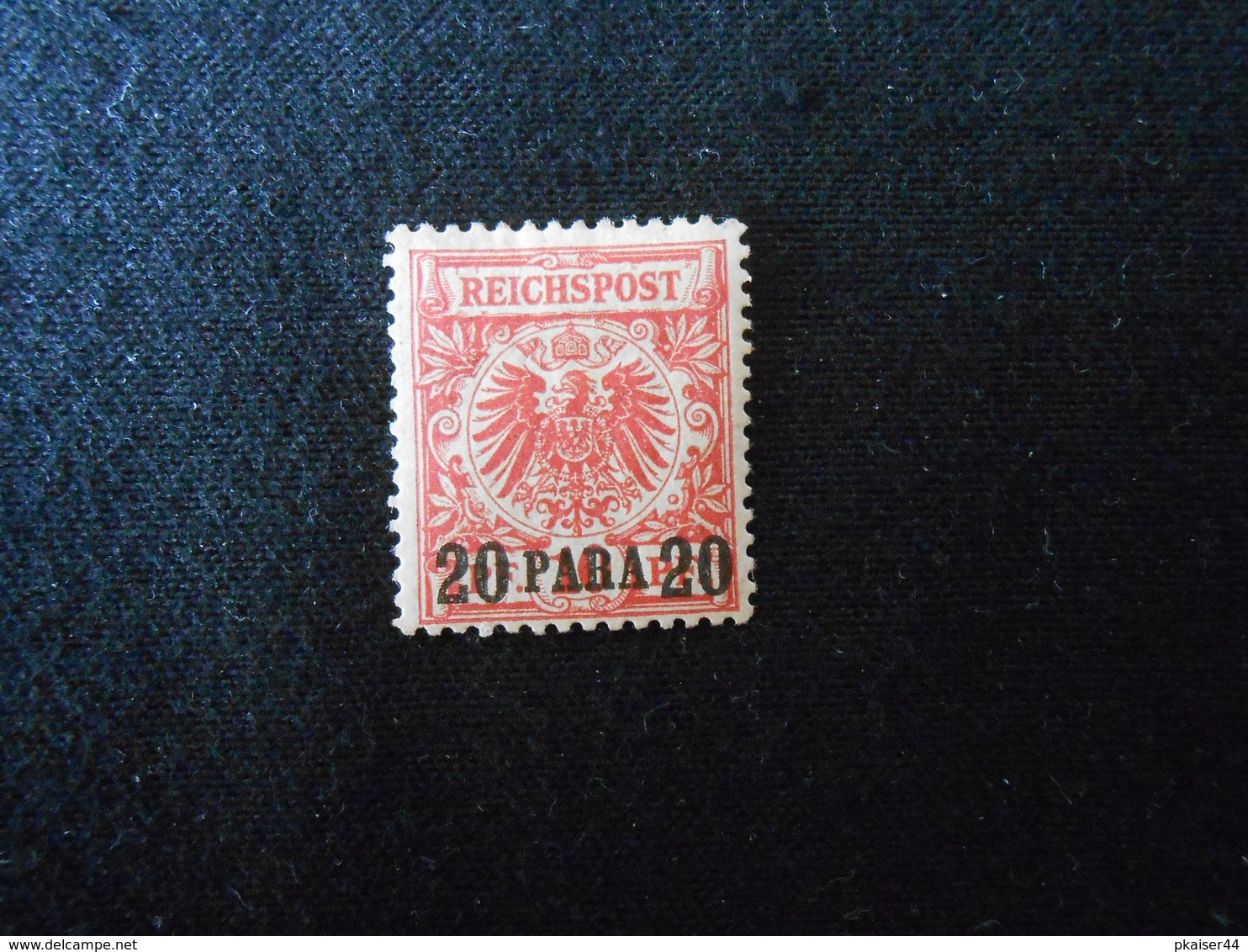 D.R. 7b*MLH - (geprüft Jäschke) - Deutsche Auslandpostämter (Türkei) 1889 - Mi 100,00 € - Deutsche Post In Der Türkei