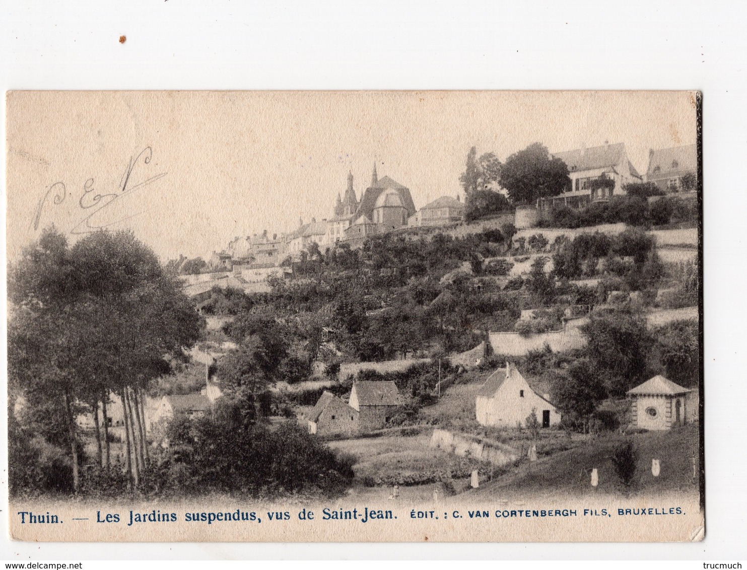 39 - THUIN - Les Jardins Suspendus Vus De St Jean - Thuin