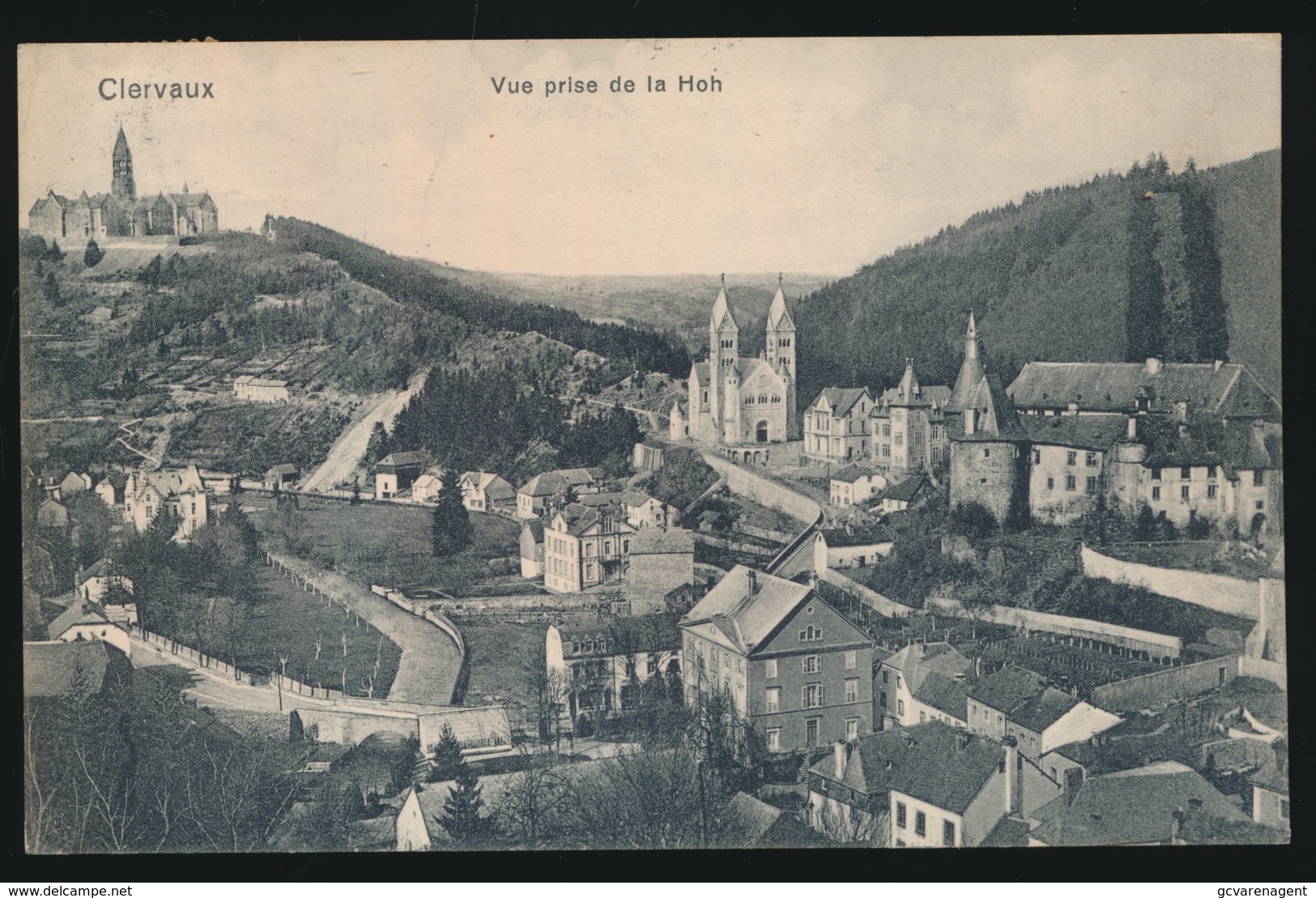 LUXEMBOURG  CLERVAUX  VUE PRISE DE LA HOH - Clervaux