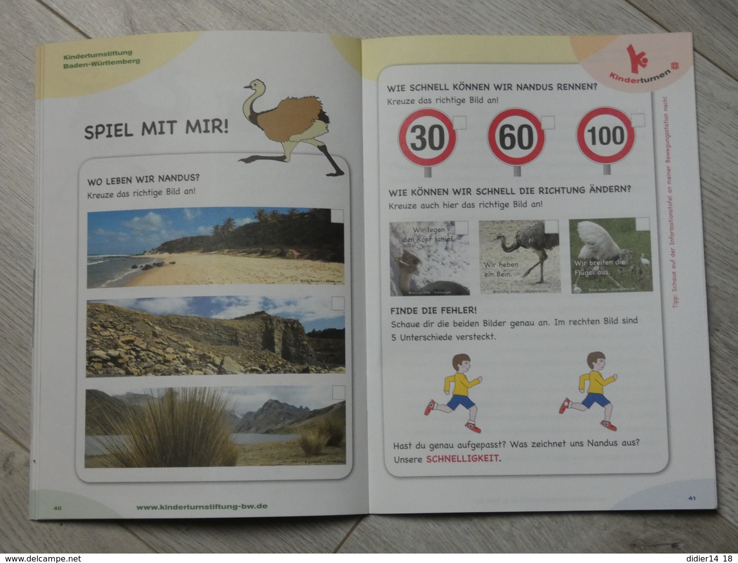 ZOO PLAN STUTTGART. WILHELMA. 50 PAGES POUR ENFANTS. EN ALLEMAND. - Animaux