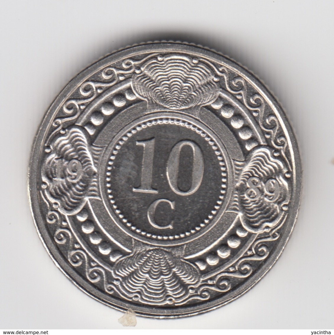 @Y@    Nederlandse Antillen   10  Cent  1989 ( 4676 ) - Nederlandse Antillen