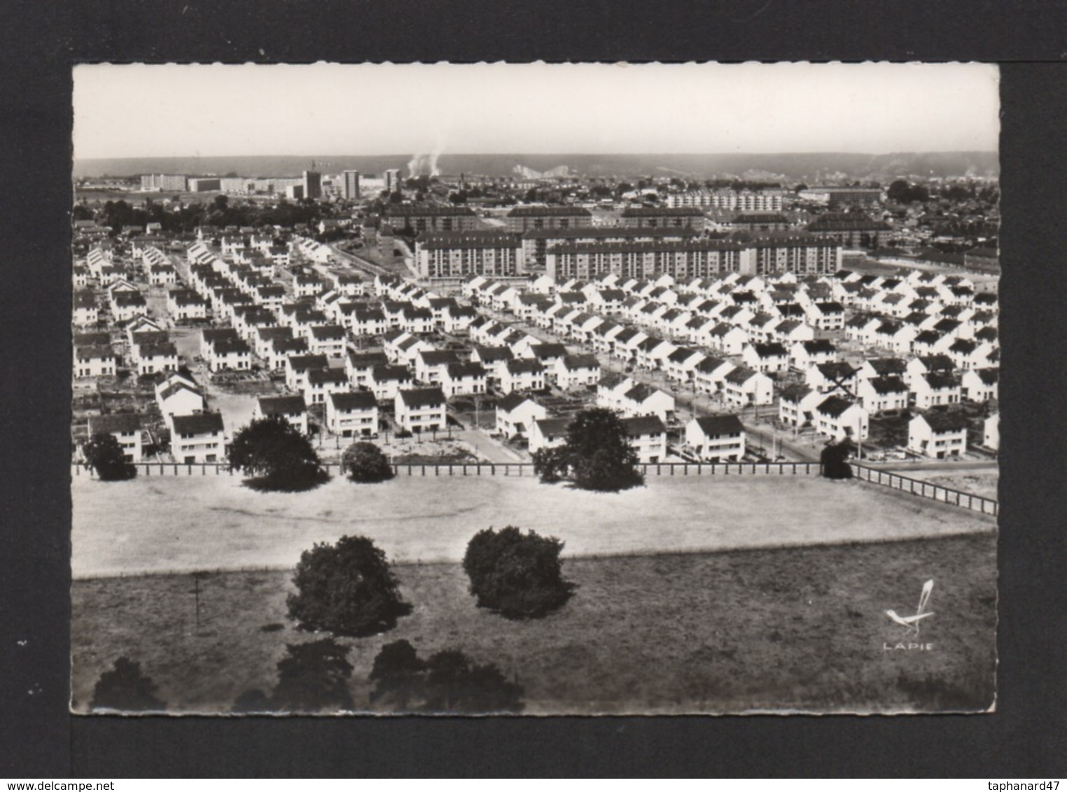 CPSM Gf . 76 .En Avion Au Dessus De:SOTTEVILLE-les-ROUEN & ST-ÉTIENNE-du-ROUVRAY.Ccités Des Castors Et..... - Sotteville Les Rouen