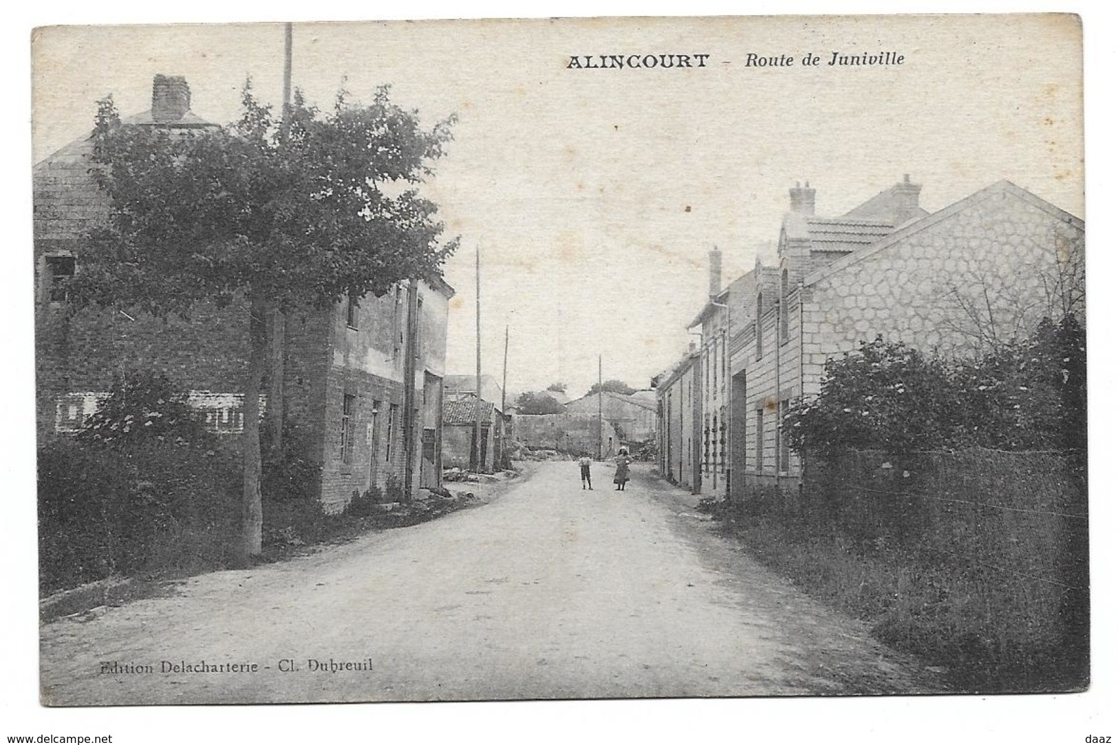 Alincourt (Ardennes 08) Route De Juniville - Autres & Non Classés