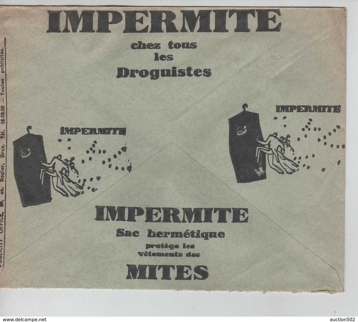 182PR/ Office Des Chèques Postaux BXL  Lettre Publicitaire Usines Cartons C.BXL Chèques 1938 > Waelhem - Post Office Leaflets