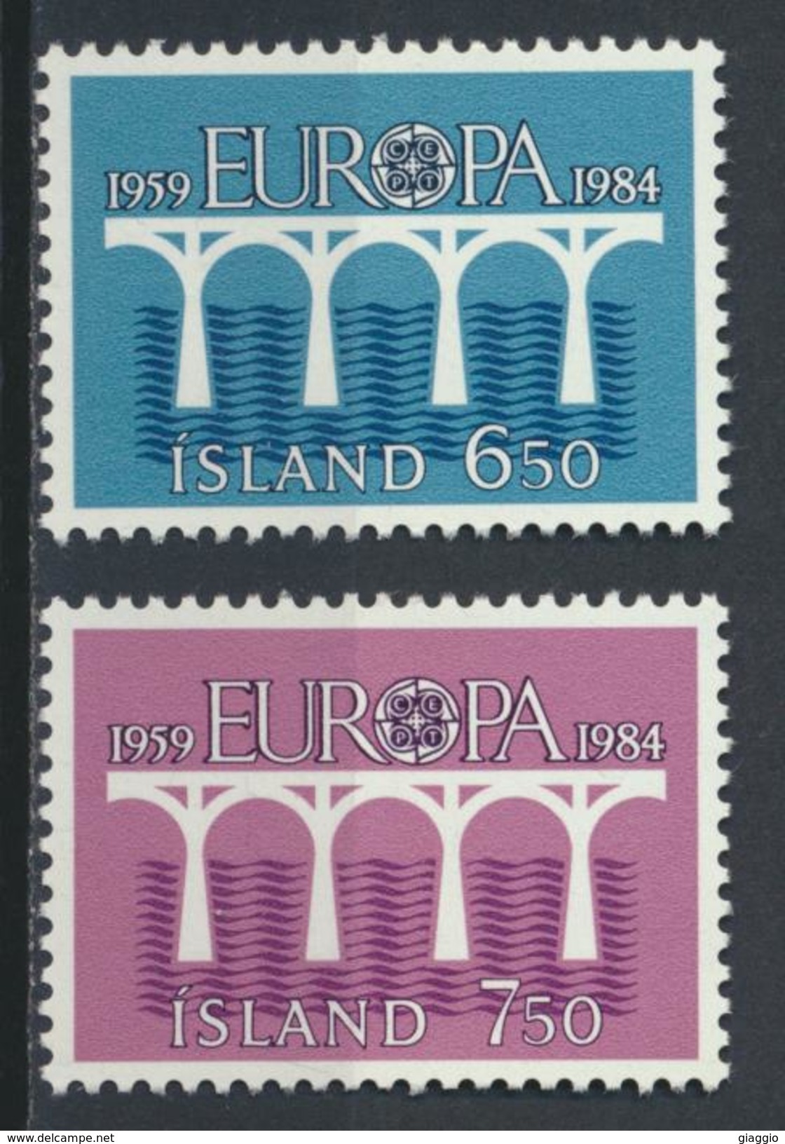 °°° ISLAND - Y&T N°567/68 - 1984 MNH °°° - Nuovi