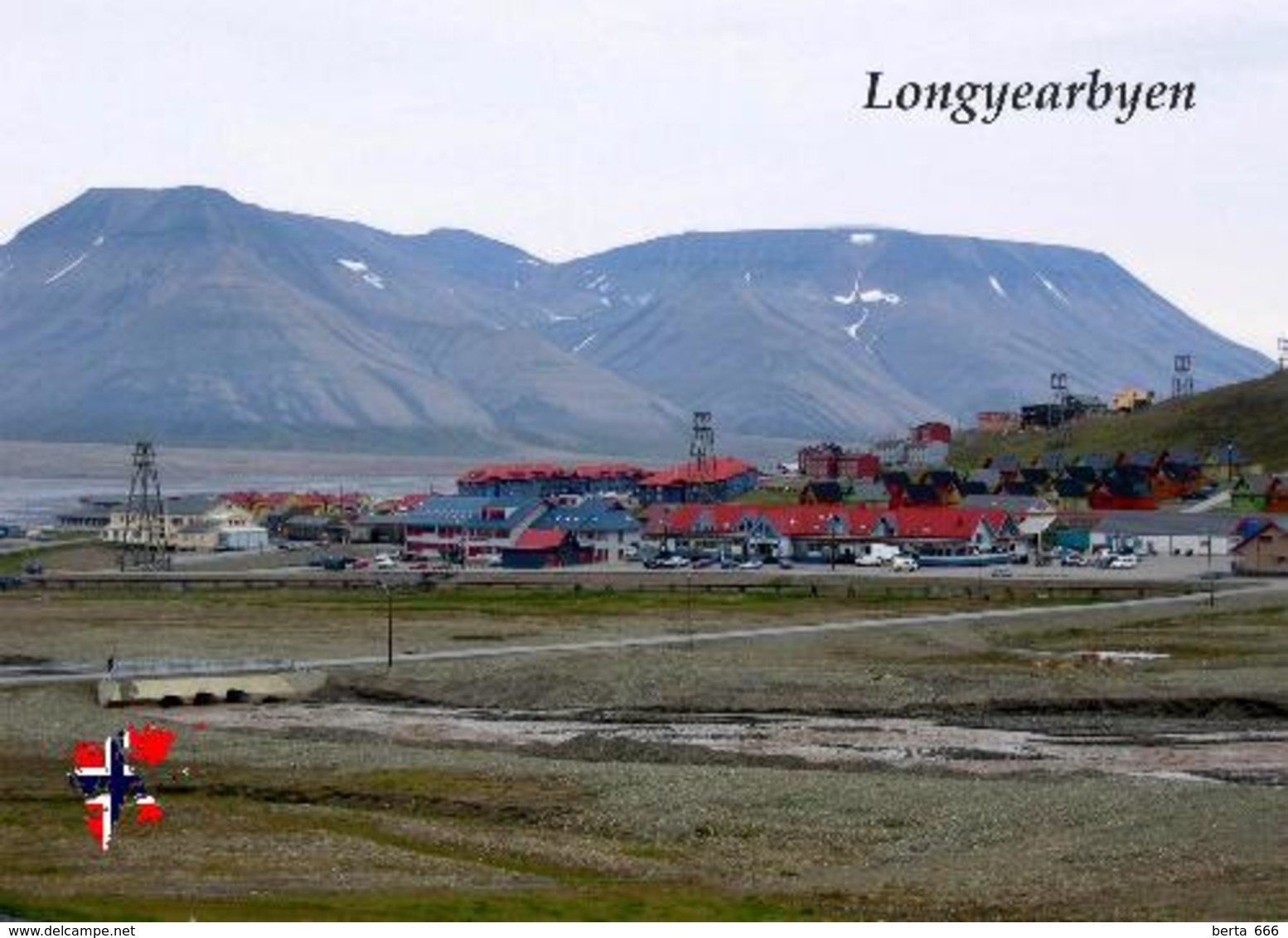 Svalbard Islands Longyearbyen New Postcard Spitzbergen AK - Norvège