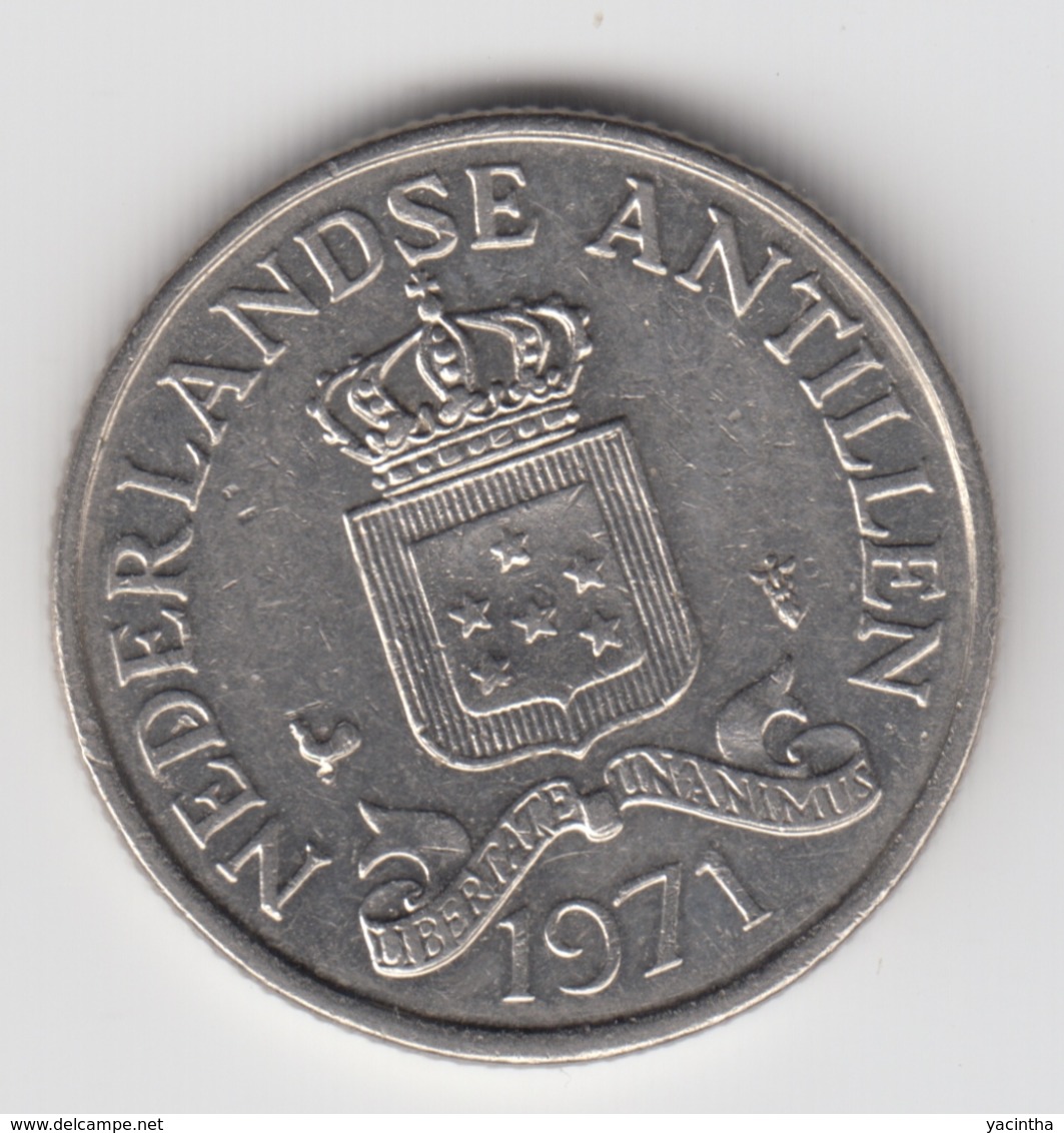 @Y@    Nederlandse Antillen   25  Cent  1971 ( 4686 ) - Netherlands Antilles