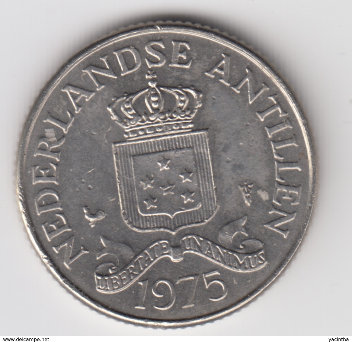 @Y@    Nederlandse Antillen   25  Cent  1975 ( 4687 ) - Antille Olandesi