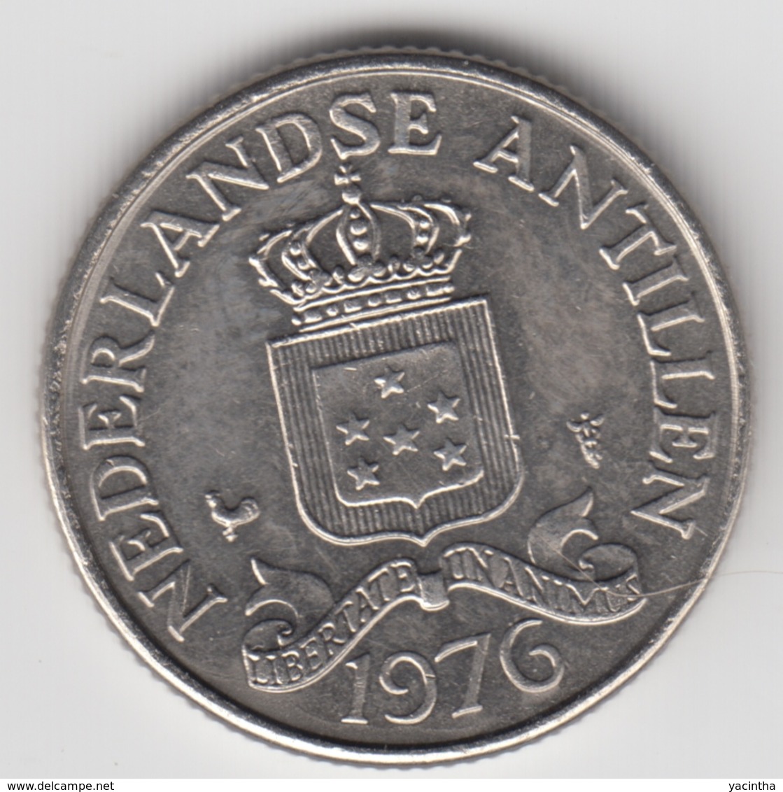 @Y@    Nederlandse Antillen   25  Cent  1976 ( 4688 ) - Antille Olandesi