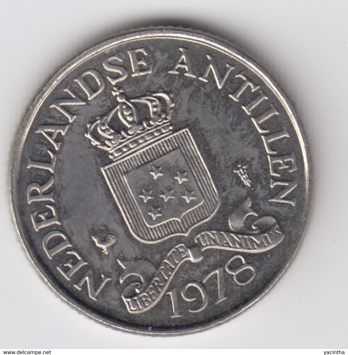 @Y@    Nederlandse Antillen   25  Cent  1978 ( 4689 ) - Netherlands Antilles