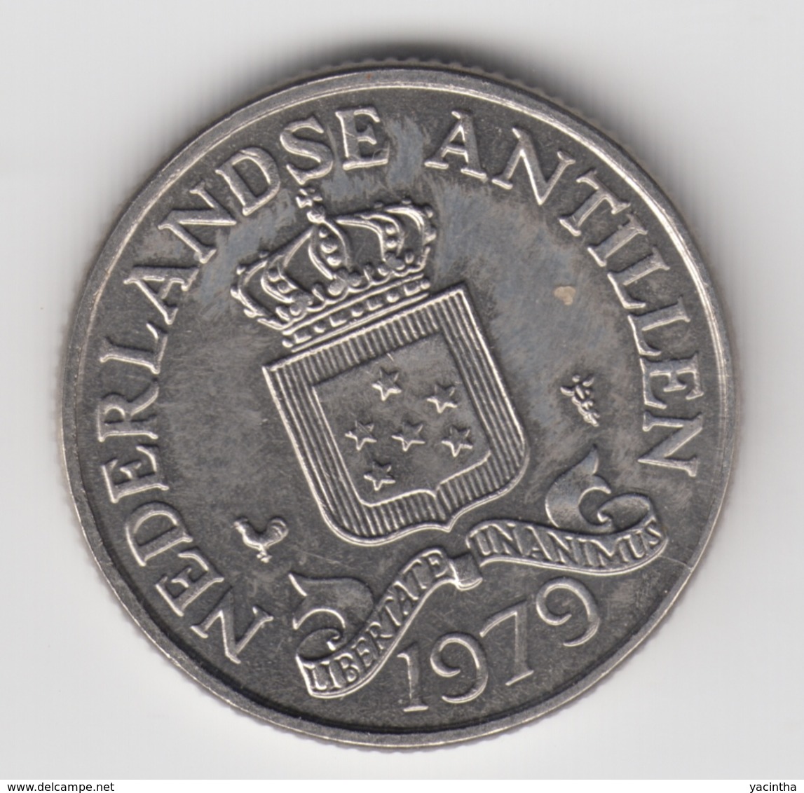 @Y@    Nederlandse Antillen   25  Cent  1979 ( 4690 ) - Antille Olandesi