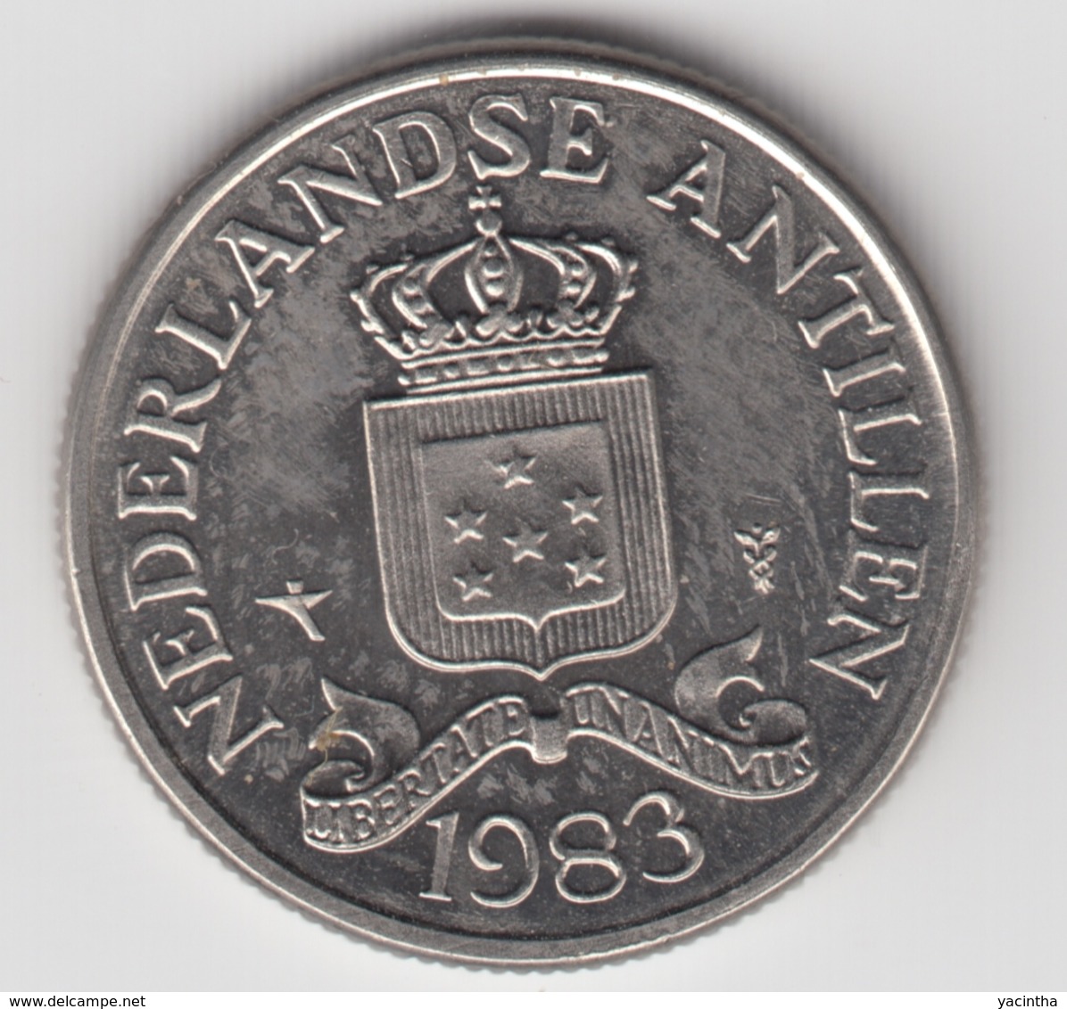 @Y@    Nederlandse Antillen   25  Cent  1983 ( 4714 ) - Netherlands Antilles